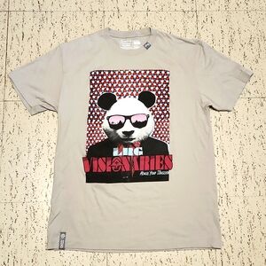 Lrg Lifted Research Group Panda Visionaries T Shirt Vintage Y2K